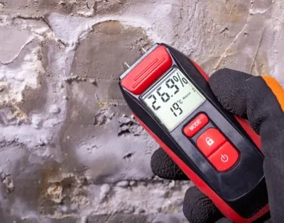 Moisture testing | Johnson Floor & Home